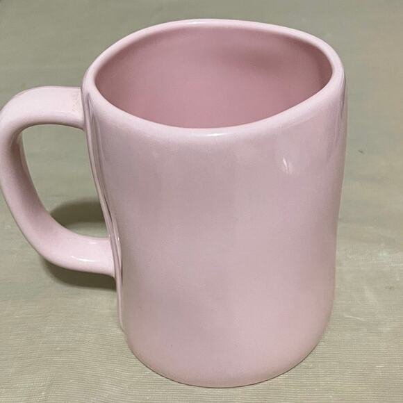 Rae Dunn Happy Easter Ceramic‎ Coffee Tea Cup Easter Mug PInk - Picture 2 of 4